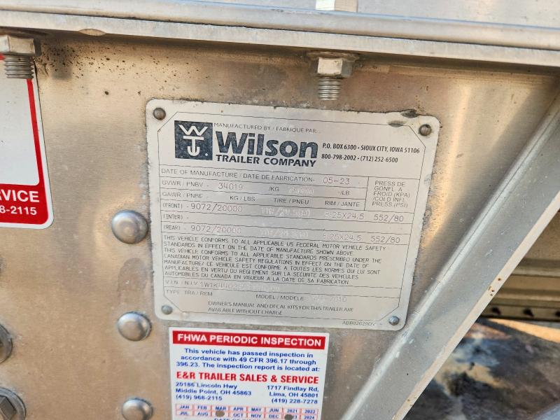 64313116 :رقم المزاد ، 1W1K44025R7728249 vin ، 2024 Wilson Unknown مزاد بيع