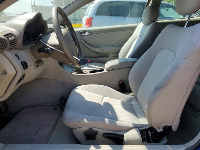 64633286 :رقم المزاد ، WDBRN47J22A287707 vin ، 2002 Mercedes-benz C مزاد بيع
