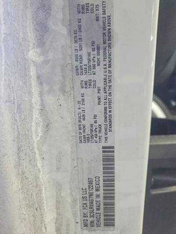 Продажа на аукционе авто 2022 Ram Promaster 1500, vin: 3C6LRVAG7NE122467, номер лота: 66996286