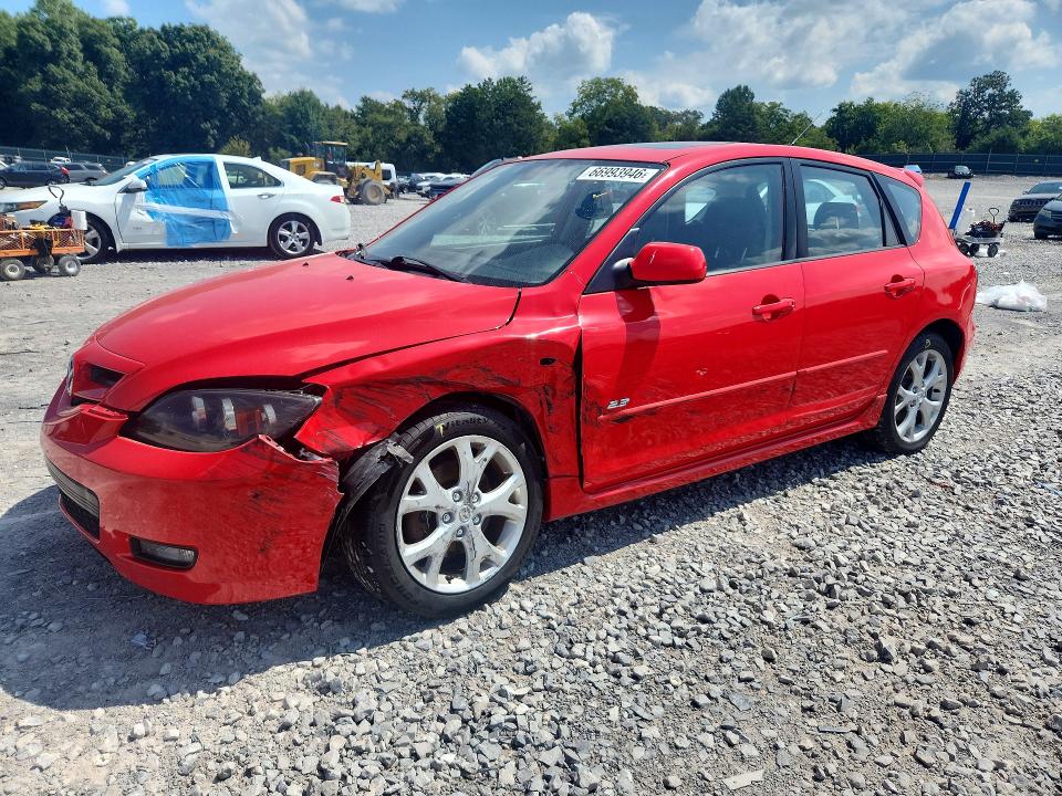 2007 Mazda 3 მანქანა იყიდება აუქციონზე, vin: JM1BK343471681695, აუქციონის ნომერი: 66993946