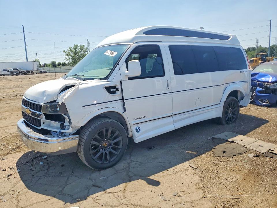 2022 Chevrolet Express G2500 მანქანა იყიდება აუქციონზე, vin: 1GCWGAF77N1280629, აუქციონის ნომერი: 64124196