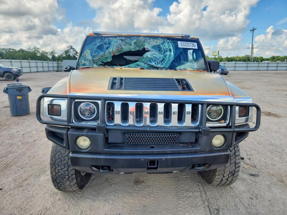 2003 Hummer H2 მანქანა იყიდება აუქციონზე, vin: 5GRGN23U73H121848, აუქციონის ნომერი: 63220136