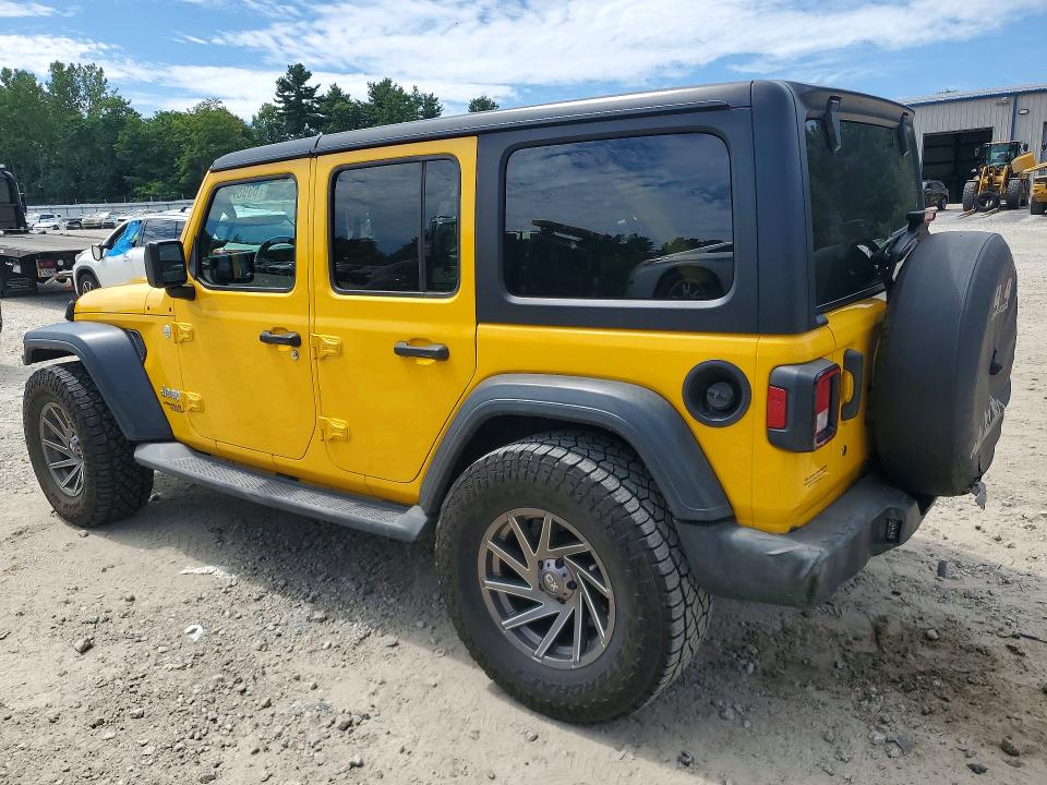 63987586 :رقم المزاد ، 1C4HJXDG6JW297614 vin ، 2018 Jeep Wrangler Unlimited مزاد بيع