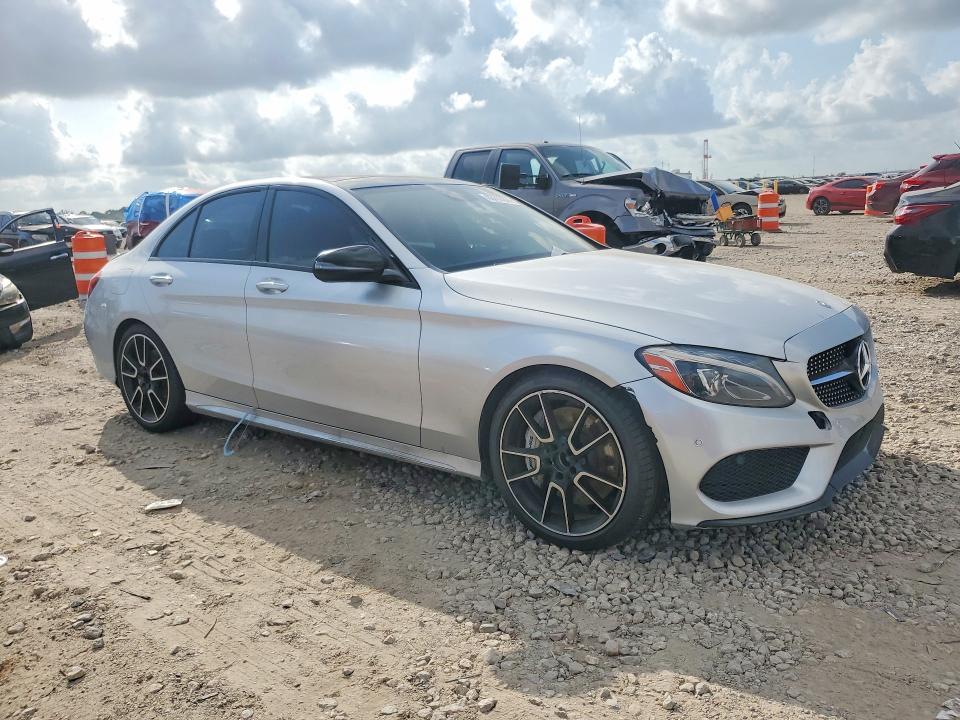 2017 Mercedes-benz C მანქანა იყიდება აუქციონზე, vin: 55SWF6EB9HU186753, აუქციონის ნომერი: 63703636