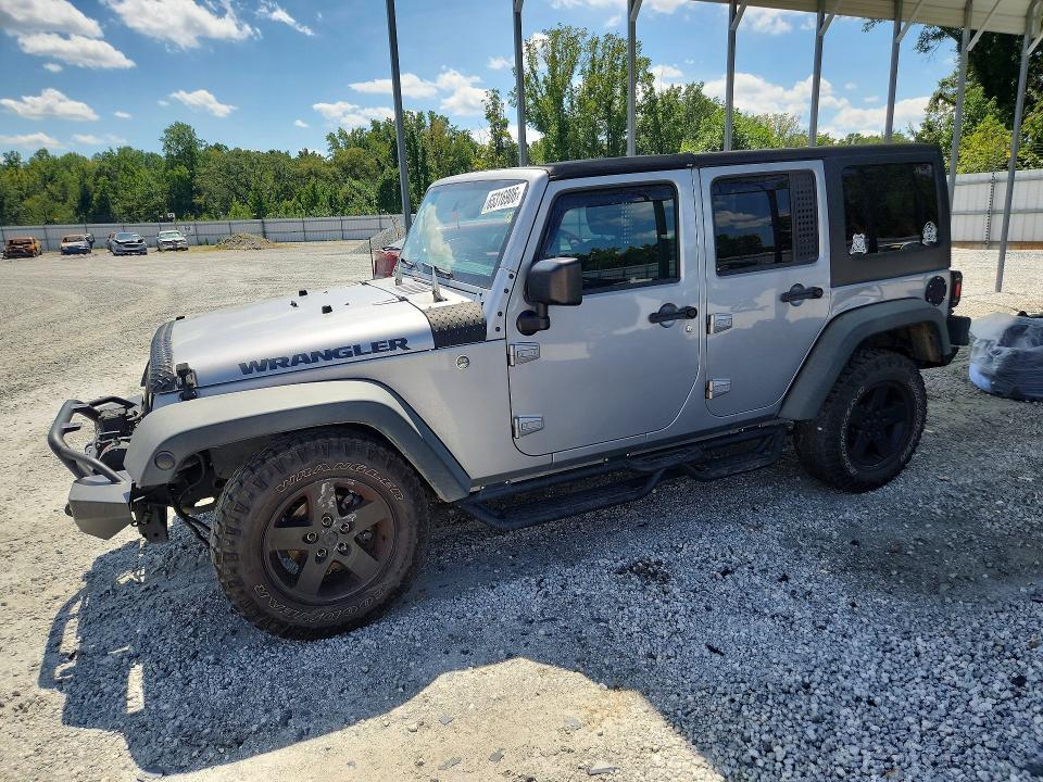 Продажа на аукционе авто 2016 Jeep Wrangler Unlimited, vin: 1C4BJWDGXGL130814, номер лота: 65316906