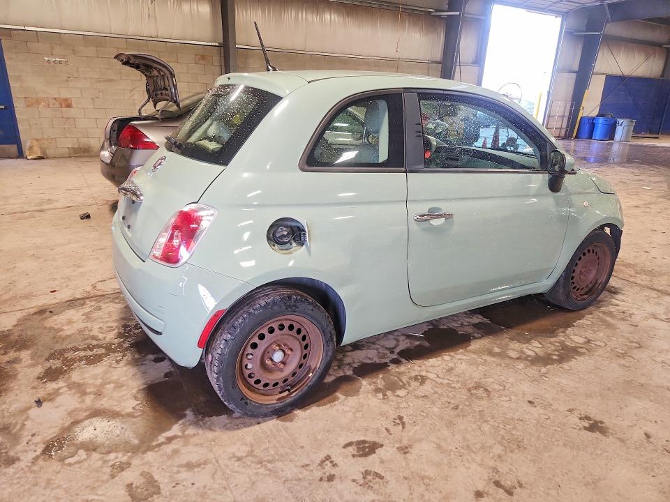 2013 Fiat 500 მანქანა იყიდება აუქციონზე, vin: 3C3CFFAR5DT528609, აუქციონის ნომერი: 63737186