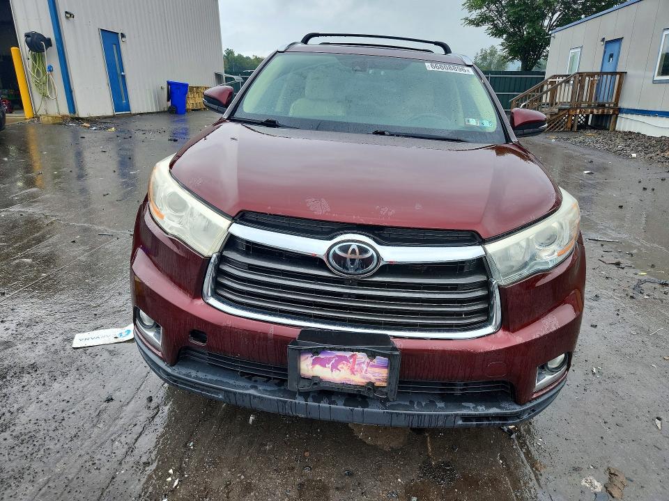 Продажа на аукционе авто 2015 Toyota Highlander, vin: 5TDDKRFH6FS146020, номер лота: 66808896