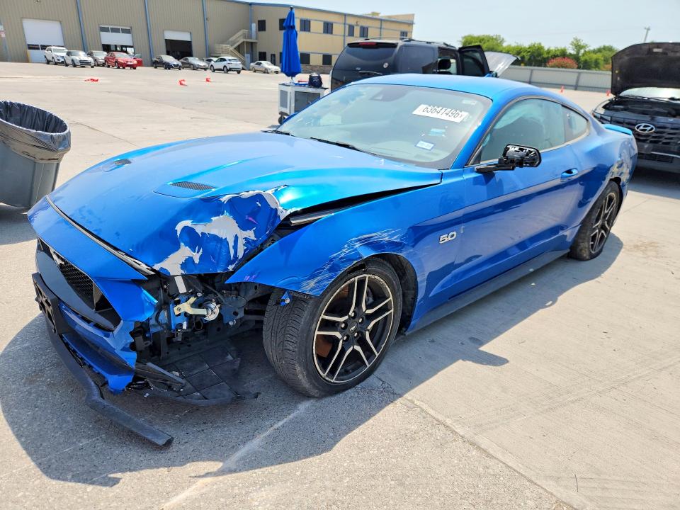 Продажа на аукционе авто 2021 Ford Mustang, vin: 1FA6P8CF0M5153769, номер лота: 63641496