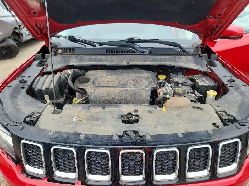 2017 Jeep Compass მანქანა იყიდება აუქციონზე, vin: 3C4NJDBB9HT692377, აუქციონის ნომერი: 64677846