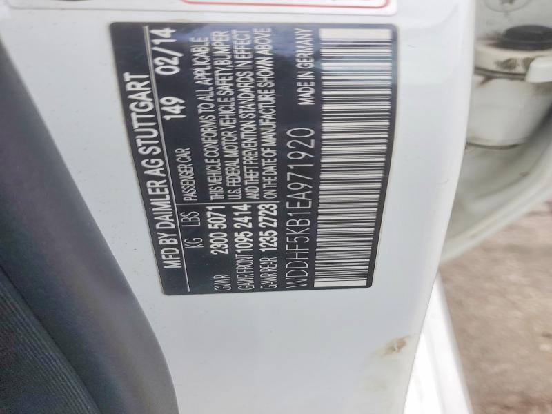 Продаж на аукціоні авто 2014 Mercedes-benz E, vin: WDDHF5KB1EA971920, номер лоту: 63826536