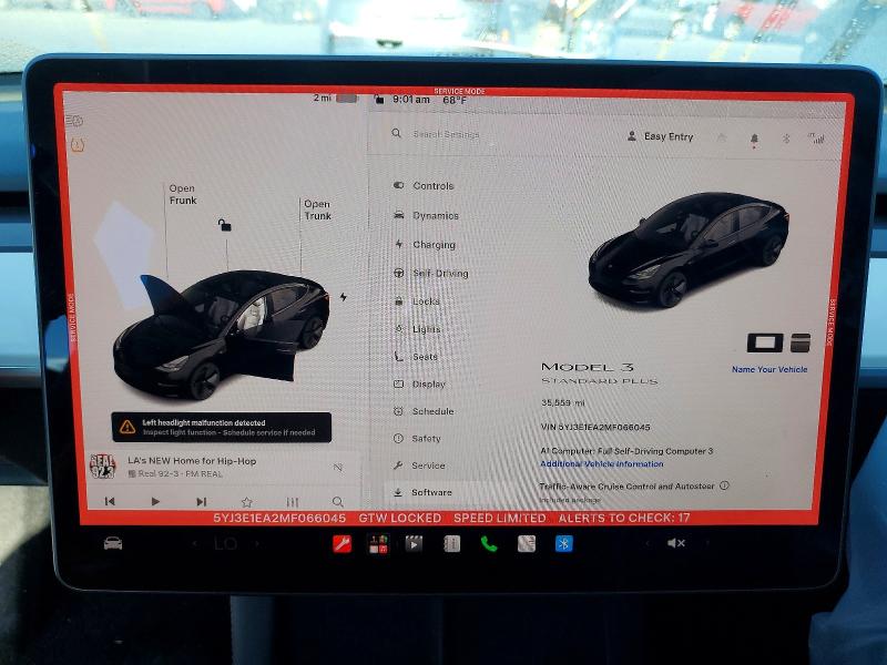 Продажа на аукционе авто 2021 Tesla Model 3, vin: 5YJ3E1EA2MF066045, номер лота: 64672266