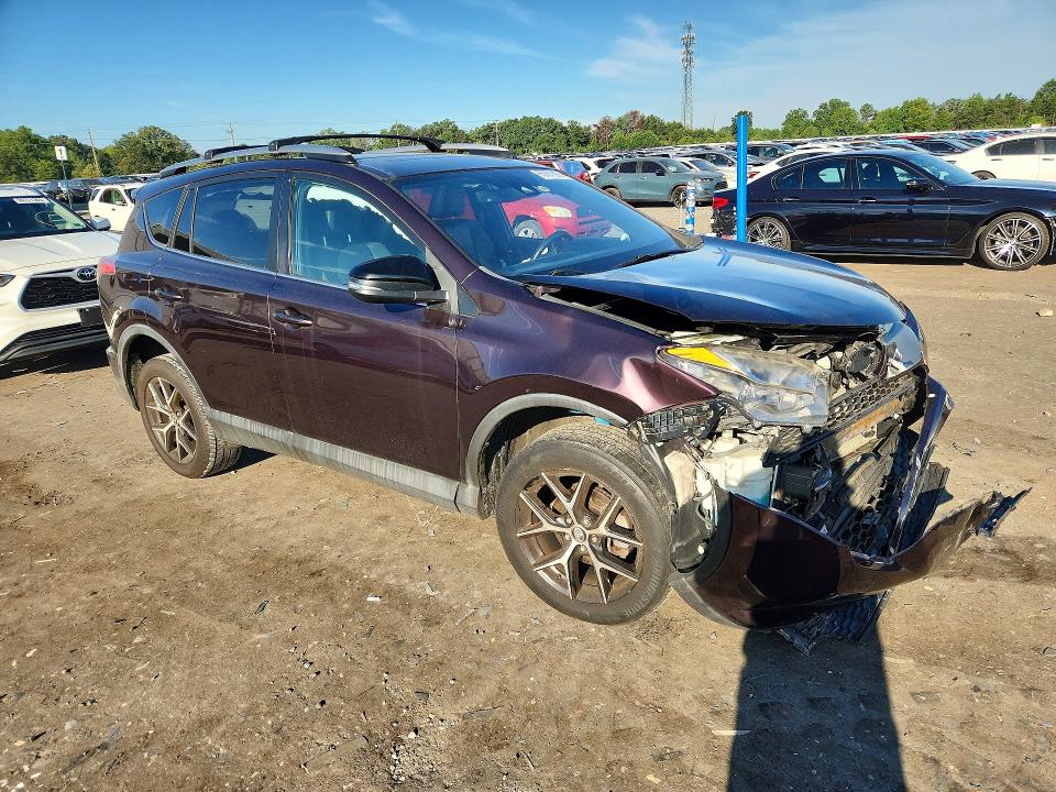 65501696 :رقم المزاد ، 2T3JFREV5HW666712 vin ، 2017 Toyota Rav4 مزاد بيع