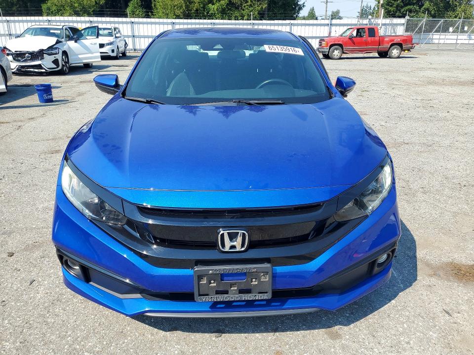 Продаж на аукціоні авто 2019 Honda Civic, vin: 2HGFC2F82KH504091, номер лоту: 65135916