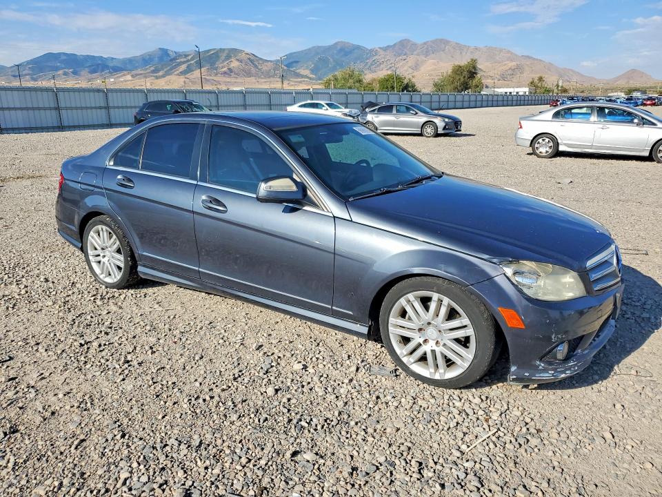 2009 Mercedes-benz C მანქანა იყიდება აუქციონზე, vin: WDDGF54X29R056621, აუქციონის ნომერი: 66960976