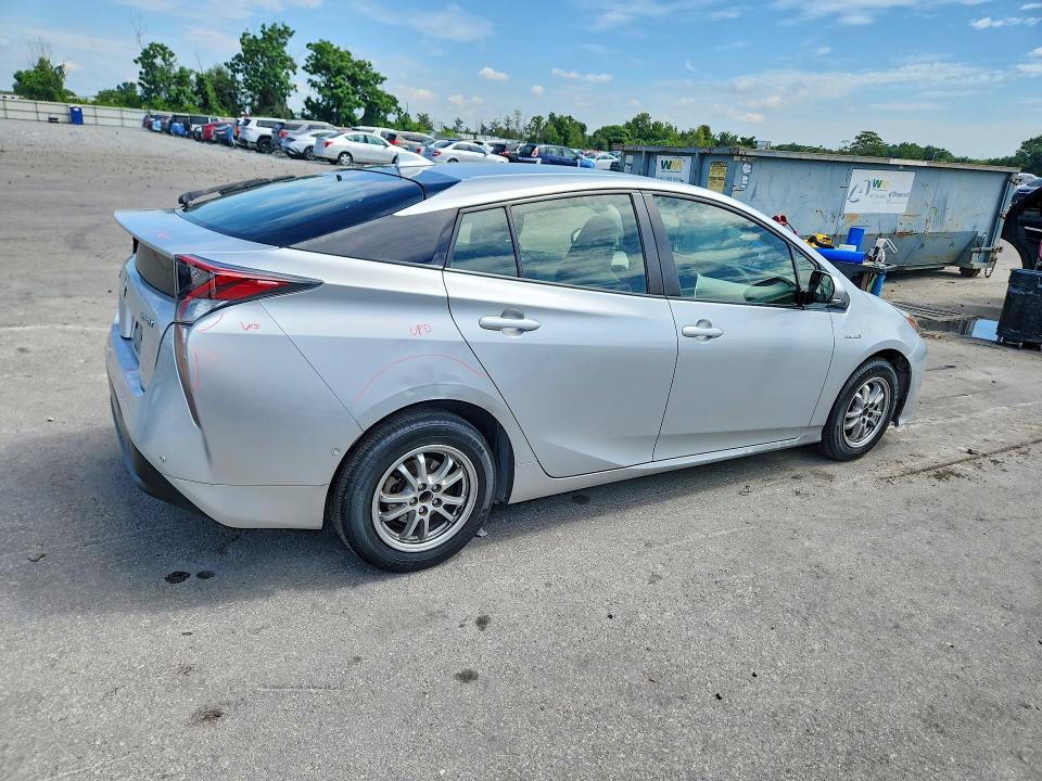 2017 Toyota Prius მანქანა იყიდება აუქციონზე, vin: JTDKBRFU6H3042863, აუქციონის ნომერი: 66056716