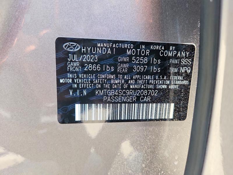 Aukcja sprzedaży 2024 Genesis G80, vin: KMTGB4SC9RU208702, numer aukcji: 64559716