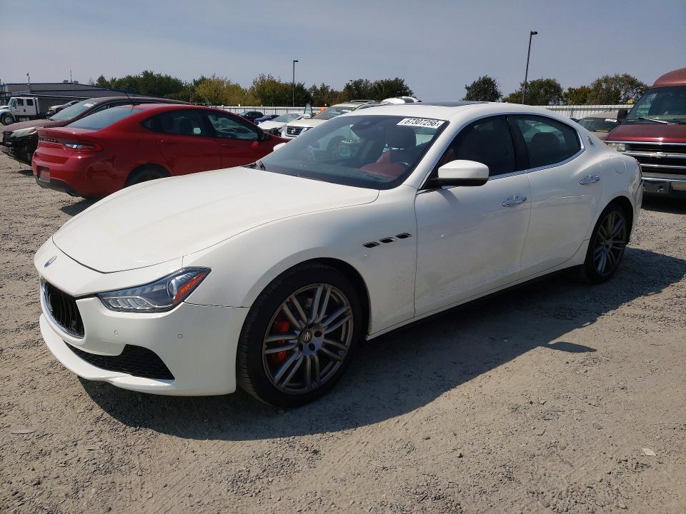 Aukcja sprzedaży 2017 Maserati Ghibli, vin: ZAM57RTS2H1217053, numer aukcji: 67307256