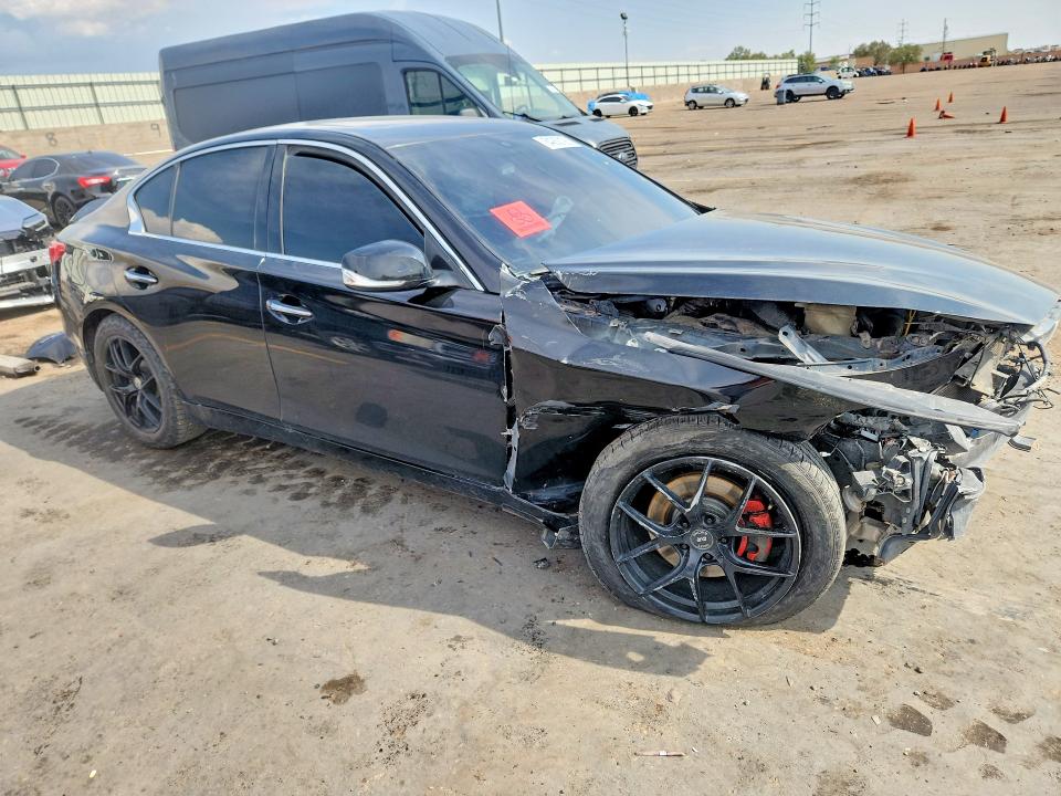 2017 Infiniti Q50 მანქანა იყიდება აუქციონზე, vin: JN1CV7AR7HM682564, აუქციონის ნომერი: 64280126