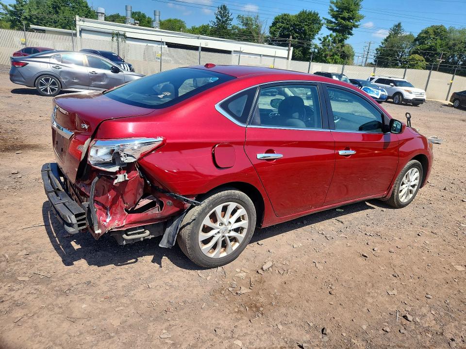 64117046 :رقم المزاد ، 3N1AB7AP7KY300567 vin ، 2019 Nissan Sentra مزاد بيع