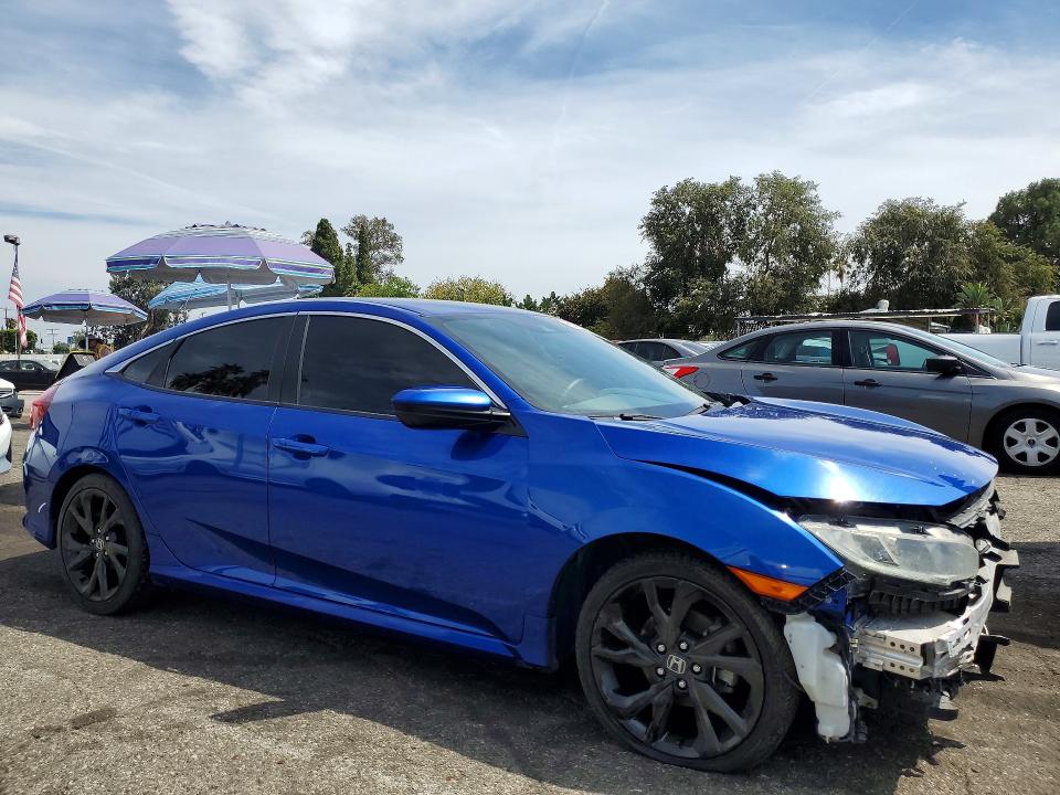 65309956 :رقم المزاد ، 2HGFC2F89LH569876 vin ، 2020 Honda Civic مزاد بيع