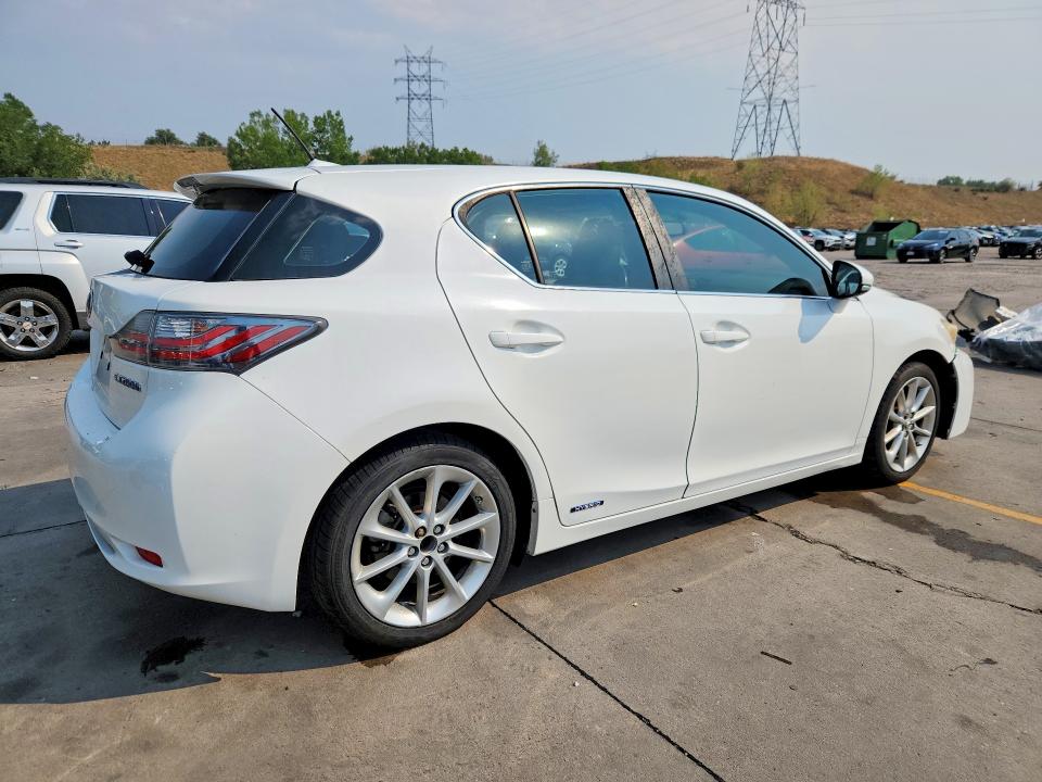 Aukcja sprzedaży 2012 Lexus Ct, vin: JTHKD5BH6C2087245, numer aukcji: 63429636