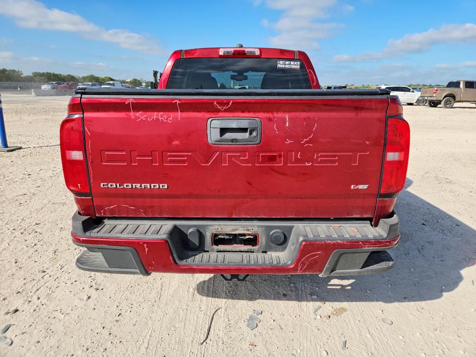 65356416 :رقم المزاد ، 1GCGSCEN1M1137558 vin ، 2021 Chevrolet Colorado مزاد بيع