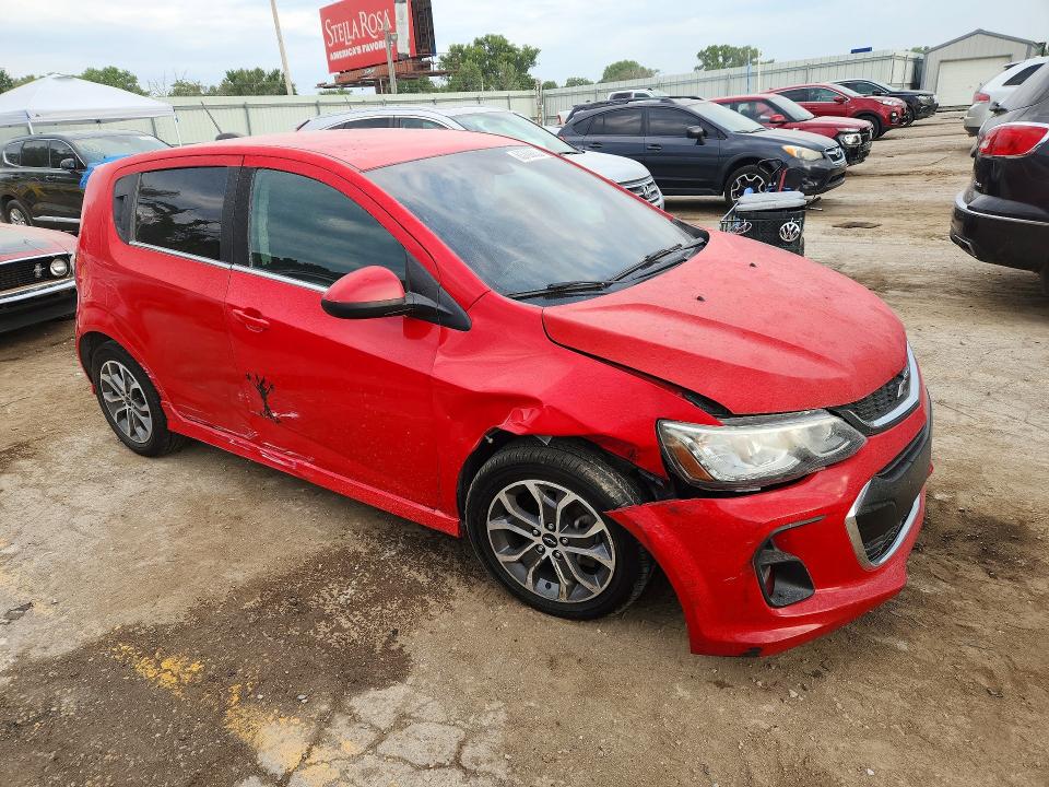 Aukcja sprzedaży 2018 Chevrolet Sonic, vin: 1G1JD6SH9J4138590, numer aukcji: 63709236