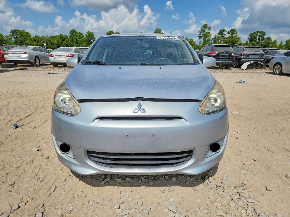 2015 Mitsubishi Mirage მანქანა იყიდება აუქციონზე, vin: ML32A3HJXFH056187, აუქციონის ნომერი: 64195826
