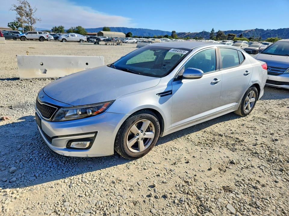 66643826 :رقم المزاد ، 5XXGM4A76FG497410 vin ، 2015 Kia Optima مزاد بيع