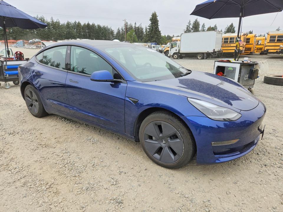 66307036 :رقم المزاد ، 5YJ3E1EB8NF107823 vin ، 2022 Tesla Model 3 مزاد بيع
