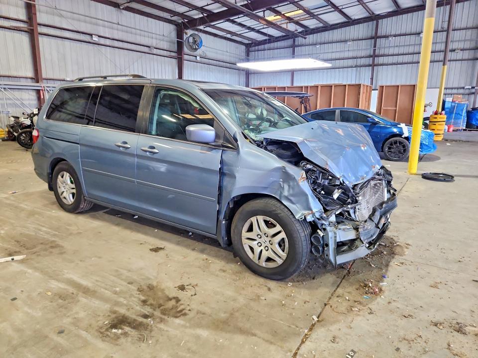 63245696 :رقم المزاد ، 5FNRL38757B099234 vin ، 2007 Honda Odyssey مزاد بيع