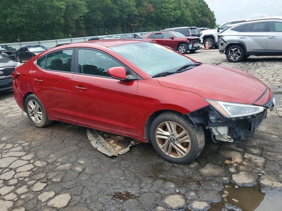 2019 Hyundai Elantra მანქანა იყიდება აუქციონზე, vin: KMHD84LF0KU767839, აუქციონის ნომერი: 66895566