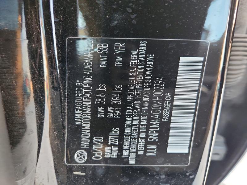 Auction sale of the 2021 Hyundai Elantra, vin: 5NPLM4AG0MH002294, lot number: 64288326