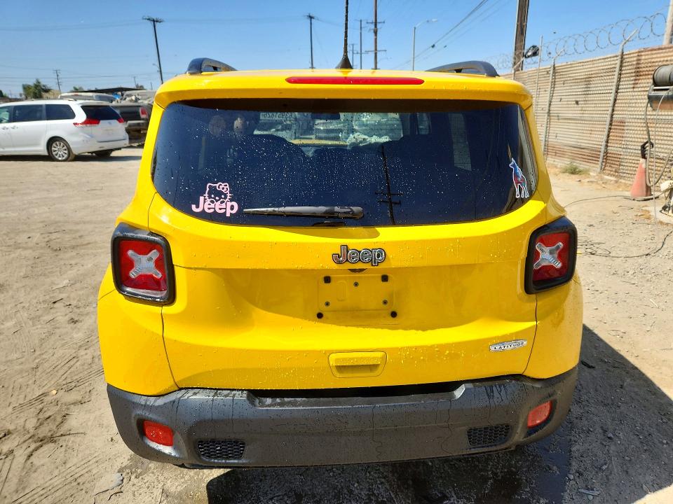 63951826 :رقم المزاد ، ZACCJABB3JPJ13058 vin ، 2018 Jeep Renegade مزاد بيع