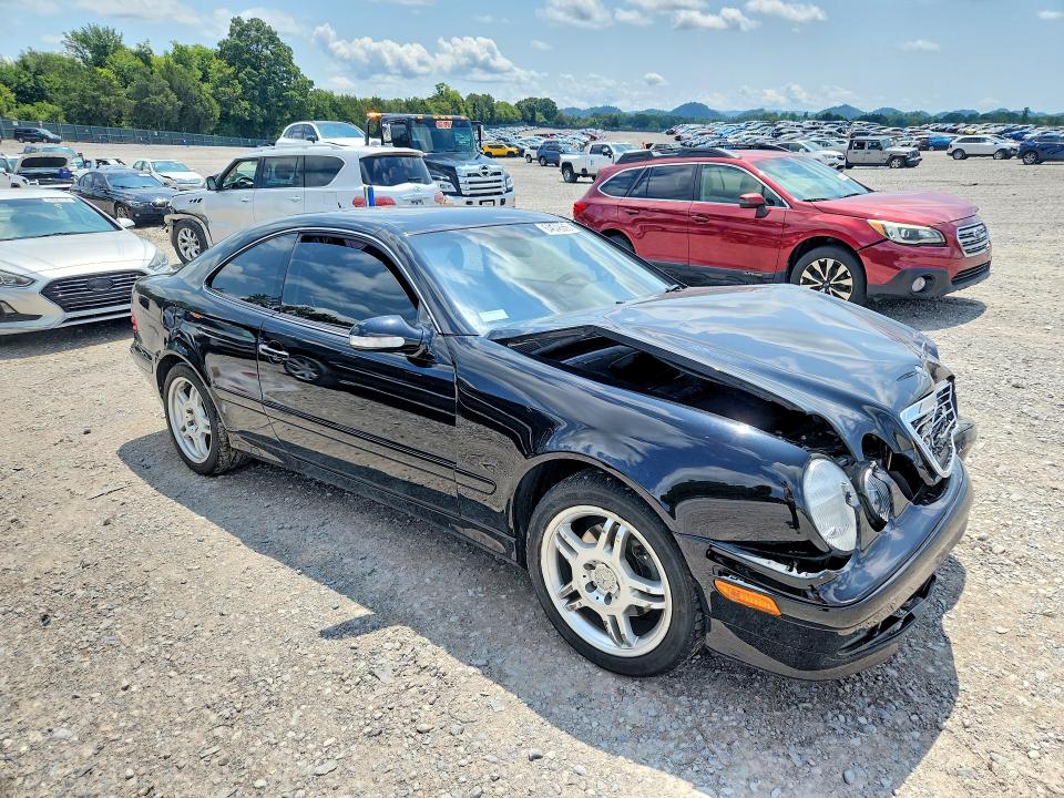 2002 Mercedes-benz Clk მანქანა იყიდება აუქციონზე, vin: WDBLJ65G62F201726, აუქციონის ნომერი: 64548066