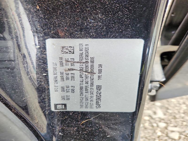 66746306 :رقم المزاد ، 1G4PP5SK8C4214068 vin ، 2012 Buick Verano مزاد بيع