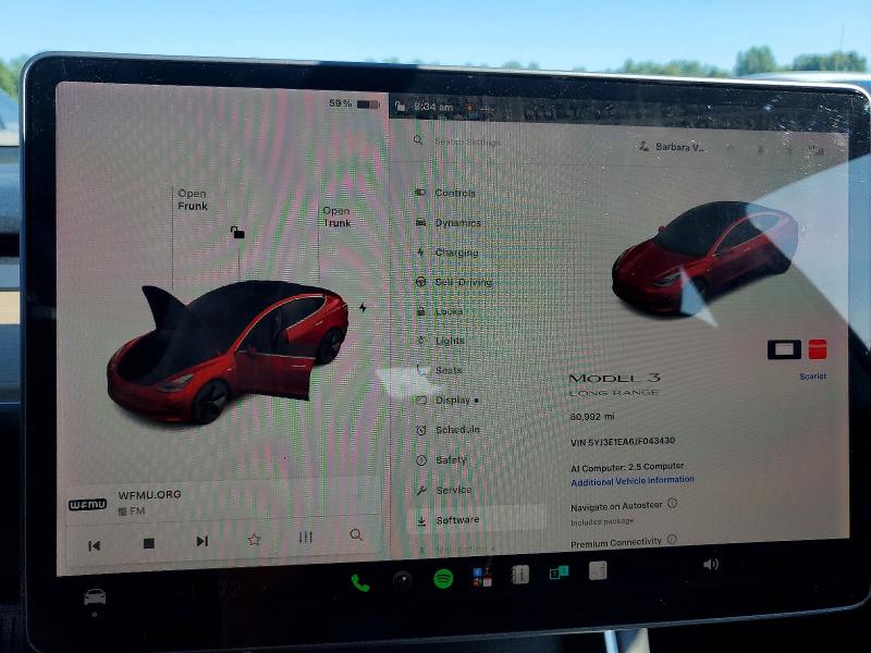 Продаж на аукціоні авто 2018 Tesla Model 3, vin: 5YJ3E1EA6JF043430, номер лоту: 66113286