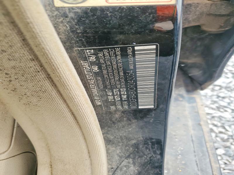 64597456 :رقم المزاد ، WDDGF8ABXDR242054 vin ، 2013 Mercedes-benz C مزاد بيع