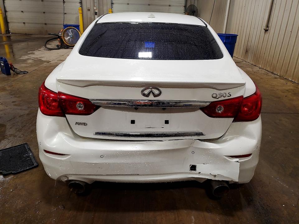 Продаж на аукціоні авто 2014 Infiniti Q50, vin: JN1BV7AR2EM691793, номер лоту: 63491306