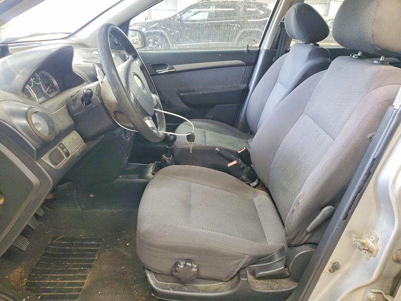 Продажа на аукционе авто 2008 Chevrolet Aveo, vin: KL1TD56618B167159, номер лота: 58697306