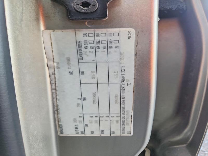2004 Chevrolet Express G1500 მანქანა იყიდება აუქციონზე, vin: 1GBFG15T641154151, აუქციონის ნომერი: 63496346