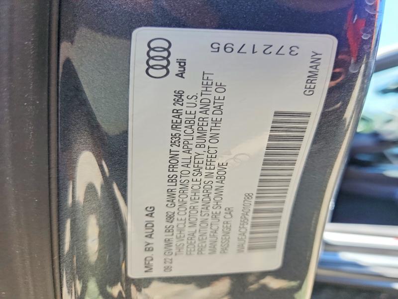 Aukcja sprzedaży 2023 Audi A5, vin: WAUEACF55PA010788, numer aukcji: 63441126