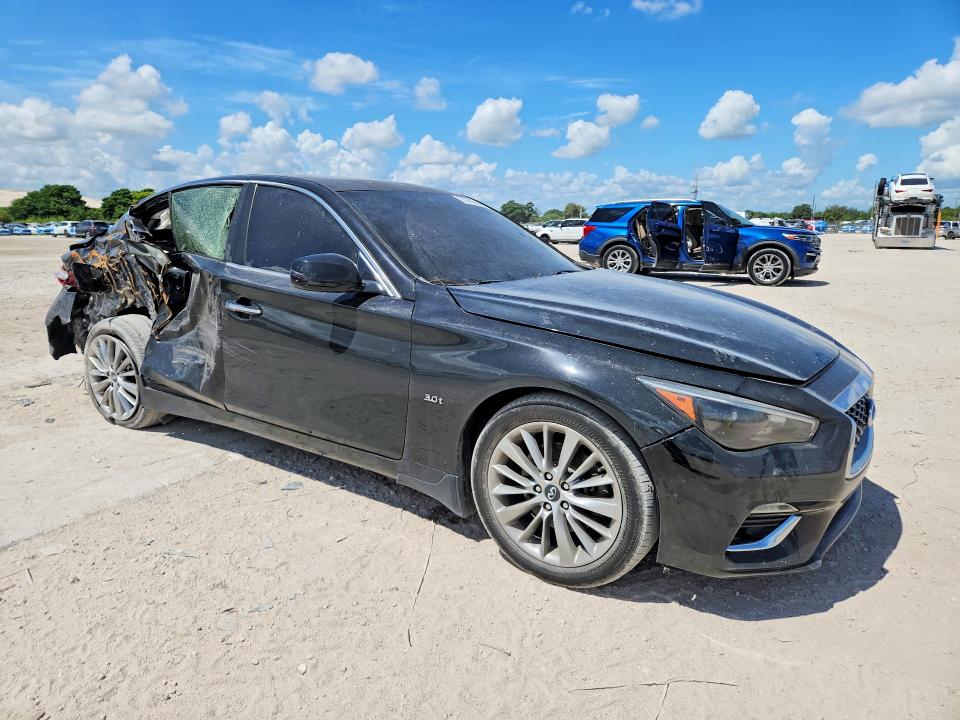 2019 Infiniti Q50 მანქანა იყიდება აუქციონზე, vin: JN1EV7AR5KM555604, აუქციონის ნომერი: 65320836