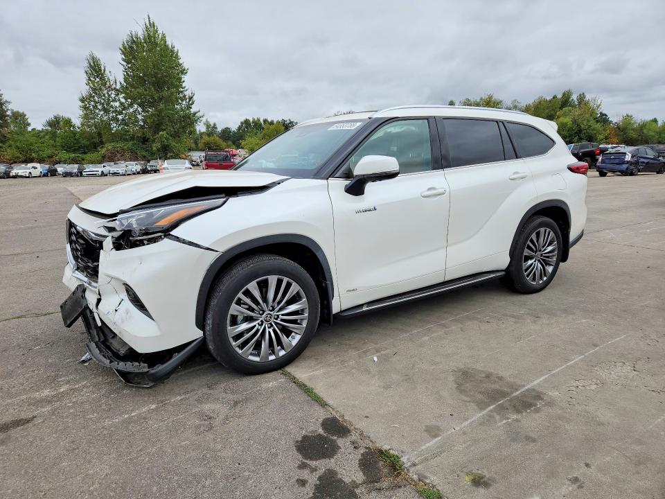 64853786 :رقم المزاد ، 5TDEBRCH1MS037471 vin ، 2021 Toyota Highlander مزاد بيع