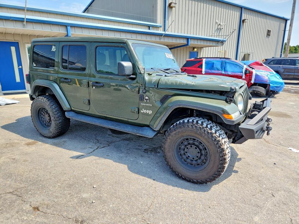 2020 Jeep Wrangler Unlimited მანქანა იყიდება აუქციონზე, vin: 1C4HJXEG9LW283630, აუქციონის ნომერი: 66567426