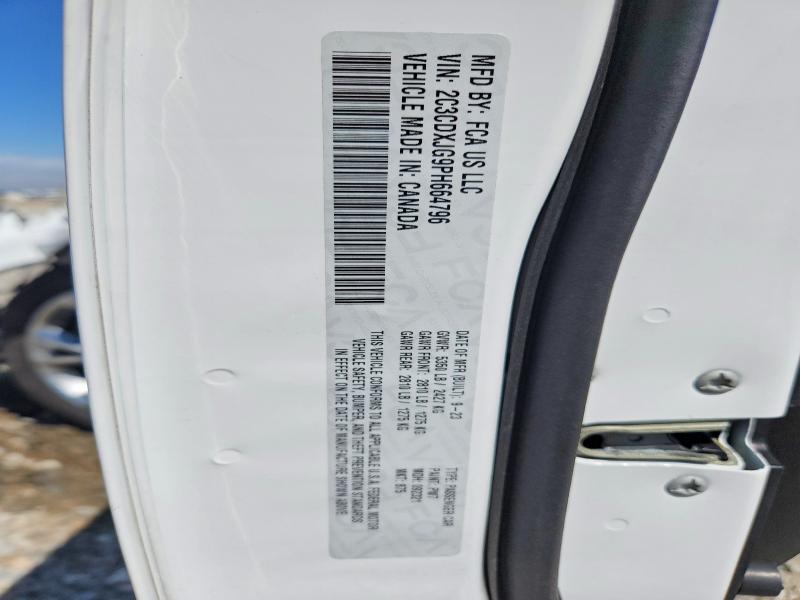 Продажа на аукционе авто 2023 Dodge Charger, vin: 2C3CDXJG9PH664796, номер лота: 65391516