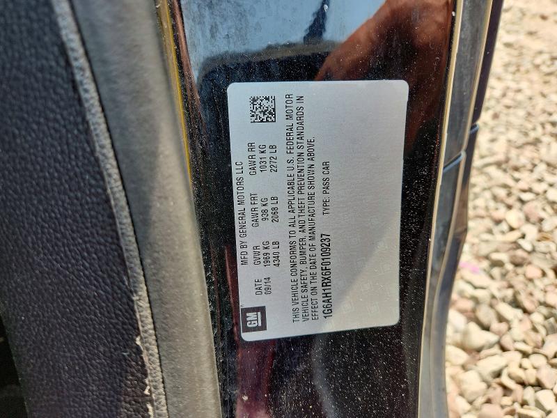 65003406 :رقم المزاد ، 1G6AH1RX6F0109237 vin ، 2015 Cadillac Ats مزاد بيع