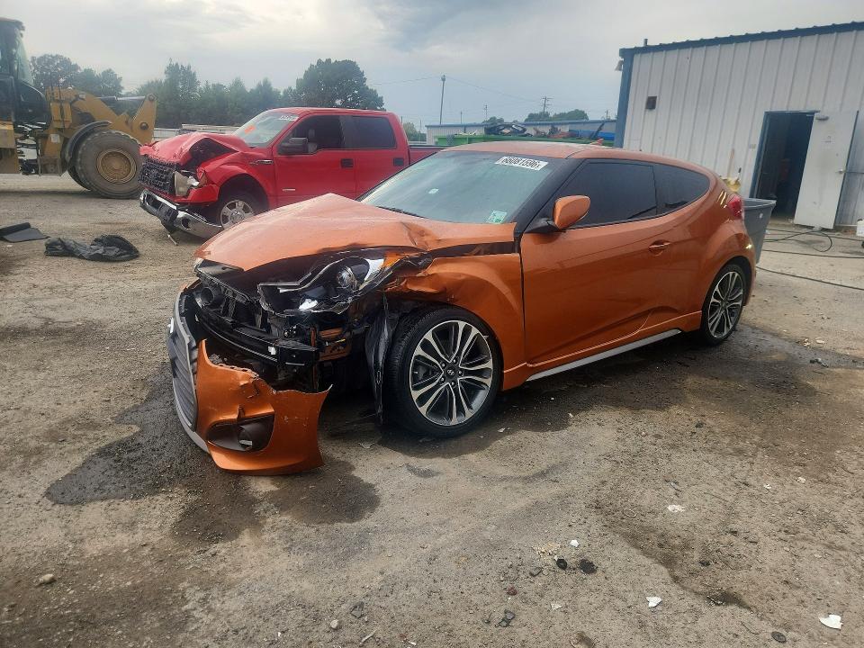 Продажа на аукционе авто 2016 Hyundai Veloster, vin: KMHTC6AE7GU279561, номер лота: 66081596