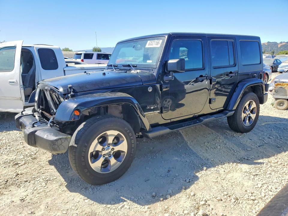 63521166 :رقم المزاد ، 1C4HJWEG1JL923595 vin ، 2018 Jeep Wrangler Unlimited مزاد بيع