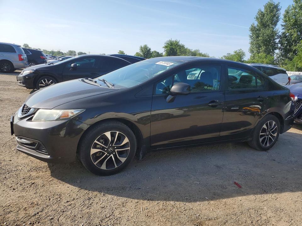2013 Honda Civic მანქანა იყიდება აუქციონზე, vin: 2HGFB2E58DH037367, აუქციონის ნომერი: 65730046